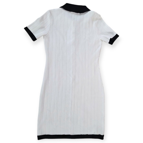 Anthropologie Endless Rose Polo Knit Mini Dress, Women's Size Medium - Picture 4 of 9